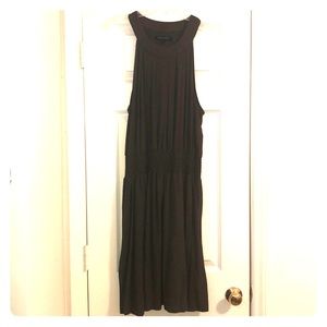 Olive colored sleeveless dress! Cute!